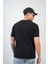 Bisiklet Yaka Pamuklu Yarım Oversize Kesim Erkek T-Shirt 5