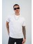 Bisiklet Yaka Pamuklu Yarım Oversize Kesim Erkek T-Shirt 1