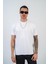 Bisiklet Yaka Pamuklu Yarım Oversize Kesim Erkek T-Shirt 2