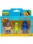 Stumble Guys Seri 1 - 3D Mini 3 Lü Figür Seti - 3 Adet Luchador T-Rex Krom Dynamitron - 5 cm 2