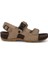 Konfores 1522-9829-2 Tam Anatomik Erkek Sandalet - NKT01522-KUM-44 4