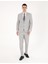 Erkek Gri Slim Fit Yün Karışımlı Takım Elbise 50285902-VR024 1