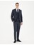 Erkek Lacivert Ekstra Slim Fit Yelekli Takım Elbise 50285274-VR033 5