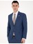 Erkek Koyu Mavi Slim Fit Yün Karışımlı Takım Elbise 50285902-VR032 2