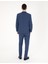Erkek Koyu Mavi Slim Fit Yün Karışımlı Takım Elbise 50285902-VR032 5