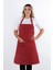 Simple 3'lü Set Ayar Askılı Cepli Mutfak Önlüğü Seti (2 Eldiven) Şef Garson Kafe Aşçı Barista 3