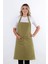 Simple 3'lü Set Ayar Askılı Cepli Mutfak Önlüğü Seti (2 Eldiven) Şef Garson Kafe Aşçı Barista 3
