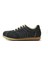 8106 Hakiki Deri Nubuk Siyah Bağlı Unisex Casual Ayakkabı 1