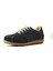 8106 Hakiki Deri Nubuk Siyah Bağlı Unisex Casual Ayakkabı 2