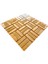 Mutfak Tezgah Arası ve Iç Dekorasyon Için Kristal Cam Mozaik. Renk: Krem Bej. Cam Ölçüleri: 23X73 Mm. File Ölçüsü: 30X30 Cm. ( 1 Koli=11 File Karo=1 M2 Fiyatıdır ) 5