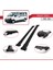 Renault Trafic 2001-2014 Arası ile Uyumlu Fly Model Ara Atkı Tavan Barı Siyah 3