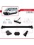 Renault Trafic 2001-2014 Arası ile Uyumlu Fly Model Ara Atkı Tavan Barı Siyah 4