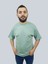 Daniel Milano Erkek Simple Bisiklet Yaka Mint Yeşili T-Shirt 5