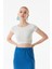 Fullamoda Basic Fitilli Bisiklet Yaka Crop T-Shirt 3