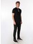 Siyah Erkek Basic Polo T-Shirt F4Sm-Tst 0747 2