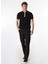 Siyah Erkek Basic Polo T-Shirt F4Sm-Tst 0747 3