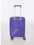 Mor Unisex 35X55X23 cm Kabin Boy Çekçekli Sert Valiz FAB-5239 3