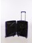 Mor Unisex 35X55X23 cm Kabin Boy Çekçekli Sert Valiz FAB-5239 5
