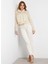Oversize Krem Kadın Ceket W4GL06WG450-F0D9 2