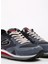 Gri - Kırmızı Erkek Süet Sneaker Wen 0400 5