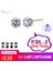 Renk1 Yeni Koleksiyon Kübik Zirkonya Cz Taş 6 mm Moda Takı Damızlık Küpe Gümüş Küpe Kadın Giftolors (Yurt Dışından) 1