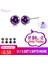 Renk1 Yeni Koleksiyon Kübik Zirkonya Cz Taş 6 mm Moda Takı Damızlık Küpe Gümüş Küpe Kadın Giftolors (Yurt Dışından) 2