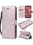 Kart Yuvası Klasik Düz Renk Yüksek Telefon ile Nokia 3.1 Plus Için Flip Case (Yurt Dışından) 1