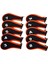 10X Neopren Golf Demir Başörtüsü Golf Kulübü Golf Sopası Kılıfı Koruma Numarası Etiketi Turuncu ve Siyah (Yurt Dışından) 4