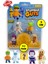 Stumble Guys Seri 1 - 3D Mini 1 I Sürpriz Olan 5 Li Figür Seti - Lilith Yeti Gingerbread Mr Stumble 1