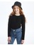 Lcw Kids Bisiklet Yaka Basic Uzun Kollu Kız Çocuk Tişört 1