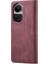 Oppo Oppo 10 Pro 5g Için Flip Case Vintage Pu Deri Cüzdan Kılıf Kart Yuvası (Yurt Dışından) 4