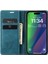 Iphone 15 Için Flip Case Artı Vintage Pu Deri Cüzdan Flip Folio Kitap (Yurt Dışından) 3