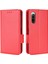 Sony Xperia 10 Iv Pu Deri Kart Yuvaları Için Kılıf Tutucu Yan Toka Cüzdan (Yurt Dışından) 5