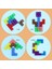 3D Üç Boyutlu Tetris Bulmaca Bulmaca Tahtası Bulmaca Ebeveyn-Çocuk Masa Üstü Oyuncak (Yurt Dışından) 5