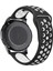 Samsung Gear Sport ile Uyumlu Kordon Yumuşak Dokulu Delikli Desenli Silikon Kayış 2