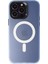 Apple iPhone 15 Pro Max Kılıf Mateks Magsafe Kapak - Sierra Blue 1
