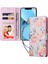 Ile Uyumlu iPhone 13 Mini Vaka Retro Yaldızlı Kırmızı Gül Çiçek Manyetik Pu Deri Rfıd Engelleme Flip Kart Yuvaları Tutucu Cüzdan Kapağı (Yurt Dışından) 1