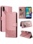 Samsung Galaxy A02 Üç Kart Yuvaları Kickstand Premium 4 Için Flip Case (Yurt Dışından) 4