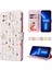 Ile Uyumlu iPhone 13 Pro Max Vaka Retro Yaldızlı Kırmızı Gül Çiçek Manyetik Pu Deri Rfıd Engelleme Flip Kart Yuvaları Tutucu Cüzdan Kapağı (Yurt Dışından) 3