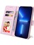 Ile Uyumlu iPhone 13 Pro Max Vaka Retro Yaldızlı Kırmızı Gül Çiçek Manyetik Pu Deri Rfıd Engelleme Flip Kart Yuvaları Tutucu Cüzdan Kapağı (Yurt Dışından) 4