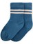 Ham Çizgili Soket Indigo Mavi 1