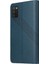 Samsung Galaxy A02S Premium Deri Darbeye 4 Köşe Için Flip Case (Yurt Dışından) 4