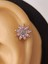 Lotus Çiçek Modeltragus Helix Piercing Ear Cuff Kıkırdak Çelik Küpe 3