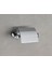Ezel Kapaklı Tuvalet Kağıtlığı Krom Renk 85X90X158 Mm 1