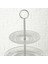 Şeffaf Cam Dekoratif Raflı Stand 35Cm 2