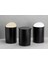 Banyo Çöp Kovası 3 Lt Siyah/Gold 253X175X175 Mm 2