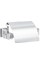 Kubıc Kapaklı Tuvalet Kağıtlığı Krom Renk 92X94X157 Mm 1