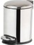 Pedallı Parlak Nikel Çöp Kovası 3 Lt / 265X203X203 Mm 1