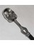Metal Gümüş Kafatasılı Ayakkabı Çekeceği 28,5Cm 2