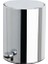 Pedallı Krom Çöp Kovası 3 Lt Krom Renk 265X203X203 Mm 1